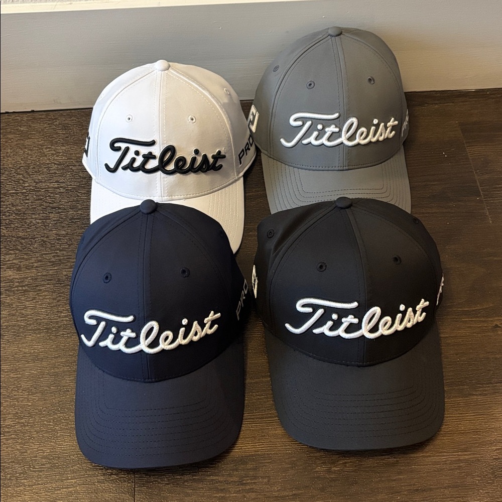 Titleist Caps in White, Gray, Navy and Black - Women’s